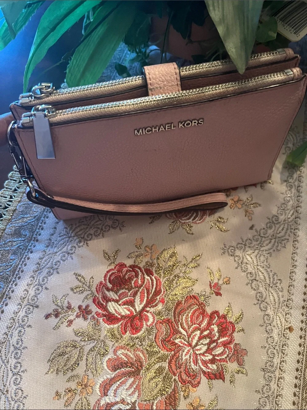 Michael Kors Dusty Pink Leather Wallet